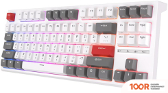 Клавиатура Royal Kludge RK-R87 RGB (БЕЛЫЙ, RK BROWN) (72734)