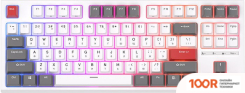 Клавиатура Royal Kludge RK-R87 RGB (БЕЛЫЙ, RK BLUE) (72733)