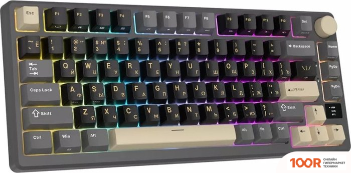 Клавиатура Royal Kludge RK-M75 RGB PHANTOM (RK BROWN) (72729)