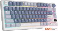 Клавиатура Royal Kludge RK-M75 RGB OCEAN BLUE (RK SILVER) (72728)