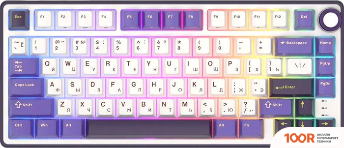 Клавиатура Royal Kludge R75 RGB BLACKBERRY (RK BROWN) (72715)