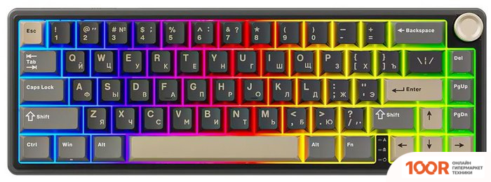 Клавиатура Royal Kludge R65 PHANTOM (RK BROWN) (72713)