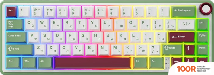 Клавиатура Royal Kludge R65 GREEN SAND (RK CHARTREUSE) (72712)