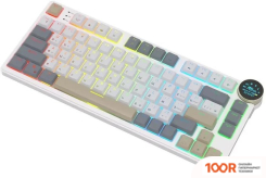 Клавиатура Royal Kludge N80 PEARLY DAWN (RK BROWN) (72707)