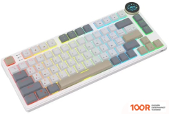 Клавиатура Royal Kludge N80 PEARLY DAWN (RK BROWN) (72707)