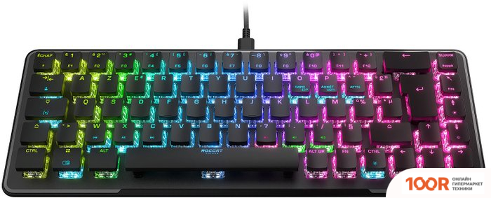 Клавиатура Roccat VULCAN II MINI AIMO (ЧЕРНЫЙ, НЕТ КИРИЛЛИЦЫ) (72701)