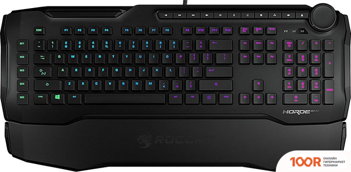 Клавиатура Roccat HORDE AIMO (ЧЕРНЫЙ, НЕТ КИРИЛЛИЦЫ) (72692)