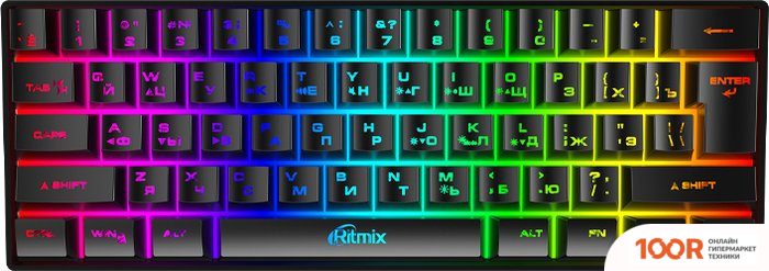 Клавиатура Ritmix RKB-561BL (72686)