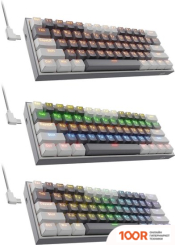 Клавиатура Redragon FIZZ PRO (БЕЛЫЙ/СЕРЫЙ) (72646)