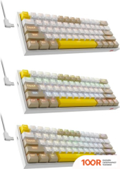Клавиатура Redragon FIZZ PRO (БЕЛЫЙ/БЕЖЕВЫЙ) (72645)