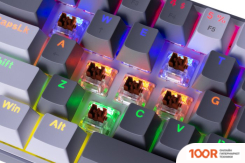 Клавиатура Redragon FIZZ (СЕРЫЙ/БЕЛЫЙ) (72642)