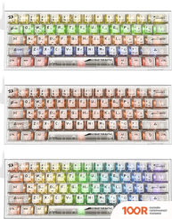 Клавиатура Redragon FIZZ (ПРОЗРАЧНЫЙ/БЕЛЫЙ) (72639)