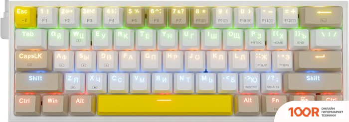 Клавиатура Redragon FIZZ (БЕЛЫЙ/БЕЖЕВЫЙ) (72638)