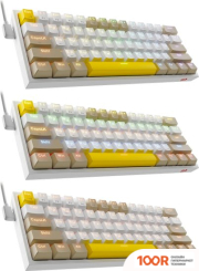 Клавиатура Redragon FIZZ (REDRAGON RED, БЕЛЫЙ/БЕЖЕВЫЙ) (72635)