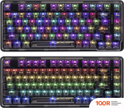 Клавиатура Redragon ELF PRO (ПРОЗРАЧНЫЙ/ЧЕРНЫЙ) (72630)