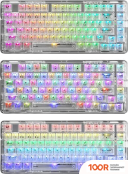 Клавиатура Redragon ELF PRO (ПРОЗРАЧНЫЙ/БЕЛЫЙ) (72629)