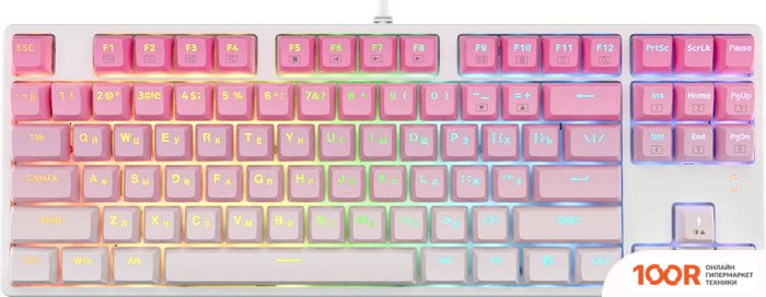 Клавиатура Redragon CASS (РОЗОВЫЙ) (72617)