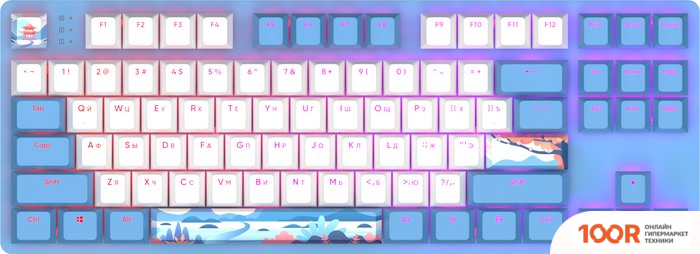 Клавиатура Red Square KEYROX TKL HANAMI (G3MS SAPPHIRE) (72604)