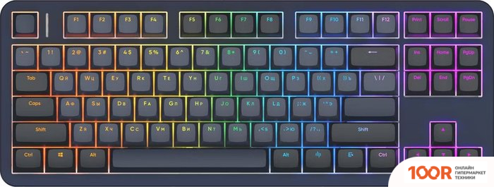 Клавиатура Red Square ALUMIX TKL DARK MATTER (G3MS SAPPHIRE) (72584)