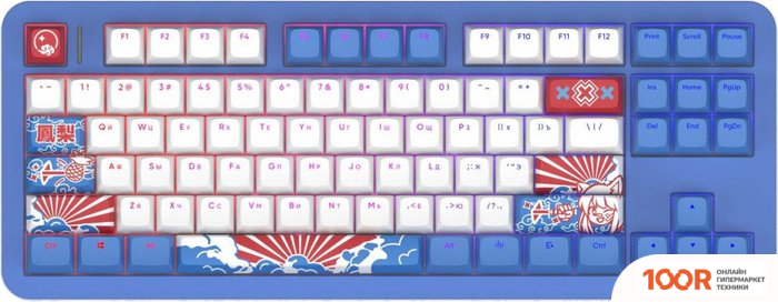 Клавиатура Red Square ALUMIX TKL CLASSIC PAKURU (БЕЛЫЙ, G3MS AQUAMARINE) (72583)