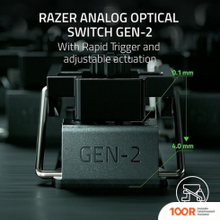 Клавиатура Razer HUNTSMAN V3 PRO TKL (БЕЛЫЙ, НЕТ КИРИЛЛИЦЫ) (72563)