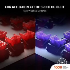 Клавиатура Razer HUNTSMAN V2 TKL (ЧЕРНЫЙ, RAZER OPTO-MECHANICAL RED, НЕТ КИРИЛЛИЦЫ) (72559)
