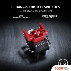 Клавиатура Razer HUNTSMAN V2 TKL (РОЗОВЫЙ, RAZER OPTO-MECHANICAL PURPLE, НЕТ КИРИЛЛИЦЫ) (72557)