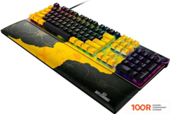 Клавиатура Razer HUNTSMAN V2 PUBG: BATTLEGROUNDS EDITION (RAZER OPTICAL RED, НЕТ КИРИЛЛИЦЫ) (72554)