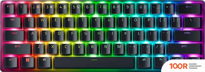 Клавиатура Razer HUNTSMAN MINI ANALOG (RAZER ANALOG OPTICAL, НЕТ КИРИЛЛИЦЫ) (72540)