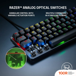 Клавиатура Razer HUNTSMAN MINI ANALOG (RAZER ANALOG OPTICAL, НЕТ КИРИЛЛИЦЫ) (72540)