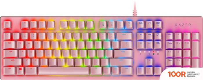 Клавиатура Razer HUNTSMAN (РОЗОВЫЙ, НЕТ КИРИЛЛИЦЫ) (72535)