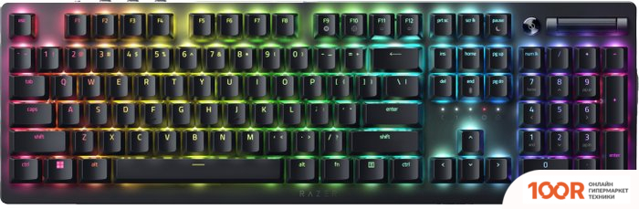 Клавиатура Razer DEATHSTALKER V2 PRO WIRELESS (ЧЕРНЫЙ, RAZER LOW PROFILE OPTICAL PURPLE, НЕТ КИРИЛЛИЦЫ) (72534)