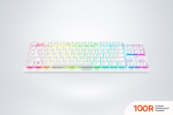 Клавиатура Razer DEATHSTALKER V2 PRO TKL (БЕЛЫЙ, RAZER LOW PROFILE OPTICAL RED, НЕТ КИРИЛЛИЦЫ) (72529)