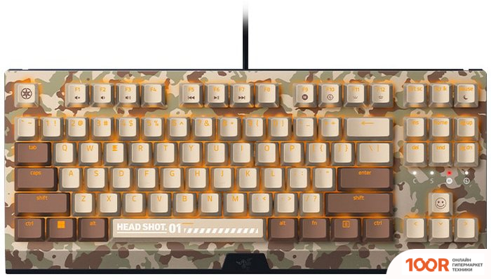 Клавиатура Razer BLACKWIDOW X TOURNAMENT CFHD EDITION (НЕТ КИРИЛЛИЦЫ) (72518)