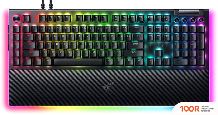Клавиатура Razer BLACKWIDOW V4 PRO (RAZER YELLOW) (72510)