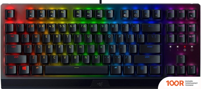 Клавиатура Razer BLACKWIDOW V3 TENKEYLESS GREEN SWITCH (НЕТ КИРИЛЛИЦЫ) (72499)