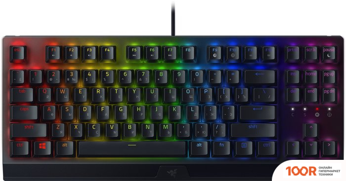 Клавиатура Razer BLACKWIDOW V3 TENKEYLESS GREEN SWITCH (72498)