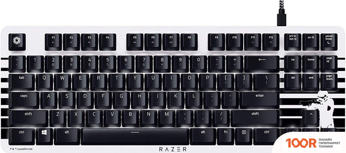 Клавиатура Razer BLACKWIDOW LITE STORMTROOPER EDITION (НЕТ КИРИЛЛИЦЫ) (72482)