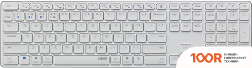 Клавиатура Rapoo E9800M (БЕЛЫЙ) (72477)