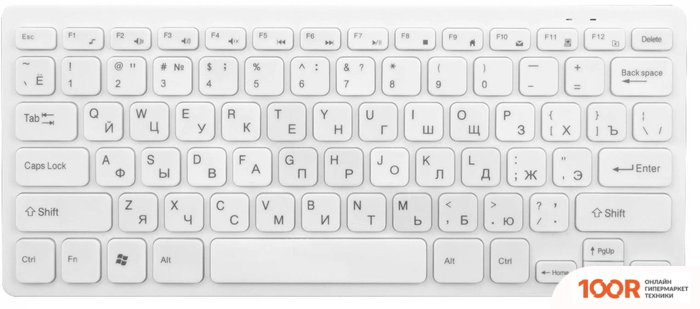 Клавиатура Olmio WK-05 (БЕЛЫЙ) (72443)