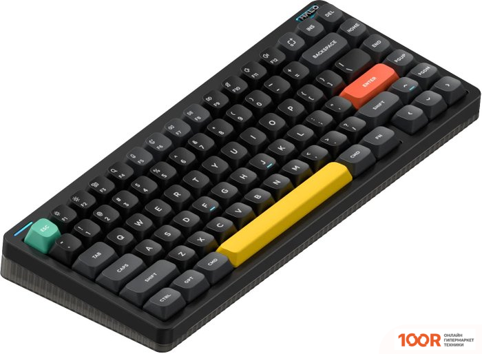 Клавиатура NuPhy HALO75 V2 (ЧЕРНЫЙ, NUPHY LEMON, НЕТ КИРИЛЛИЦЫ) (72439)