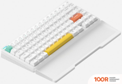 Клавиатура NuPhy HALO75 (БЕЛЫЙ, GATERON G PRO BABY RACCOON 2.0, НЕТ КИРИЛЛИЦЫ) (72437)