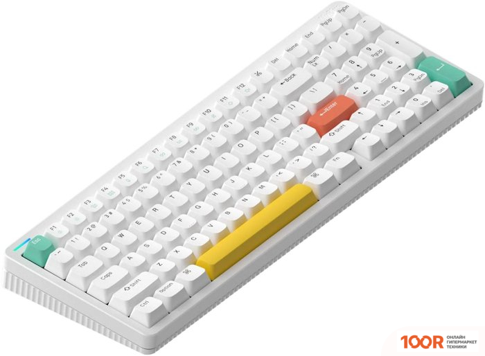Клавиатура NuPhy HALO65 IONIC WHITE (GATERON G PRO NIGHT BREEZE 2.0, НЕТ КИРИЛЛИЦЫ) (72430)