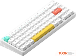 Клавиатура NuPhy HALO65 IONIC WHITE (GATERON G PRO BROWN 2.0, НЕТ КИРИЛЛИЦЫ) (72429)