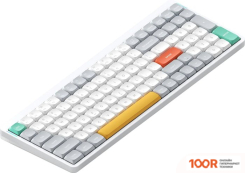 Клавиатура NuPhy AIR96 V2 IONIC WHITE (GATERON LOW PROFILE BROWN 2.0, НЕТ КИРИЛЛИЦЫ) (72411)