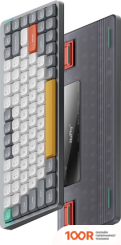 Клавиатура NuPhy AIR75 V2 LUNAR GRAY (GATERON LOW PROFILE BLUE 2.0, НЕТ КИРИЛЛИЦЫ) (72389)
