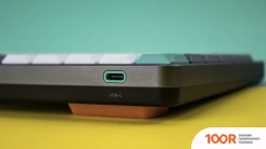 Клавиатура NuPhy AIR75 LUNAR GRAY (GATERON LOW-PROFILE RED 2.0, НЕТ КИРИЛЛИЦЫ) (72356)