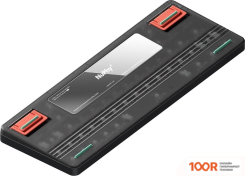 Клавиатура NuPhy AIR60 V2 BASALT BLACK (GATERON LOW PROFILE BLUE 2.0, НЕТ КИРИЛЛИЦЫ) (72333)