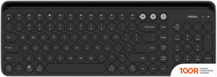 Клавиатура MIIIW DUAL MODE (ЧЕРНЫЙ, НЕТ КИРИЛЛИЦЫ) (72288)