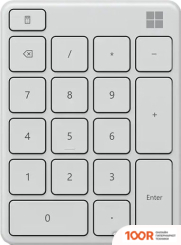 Клавиатура Microsoft NUMBER PAD (БЕЛЫЙ) (72281)